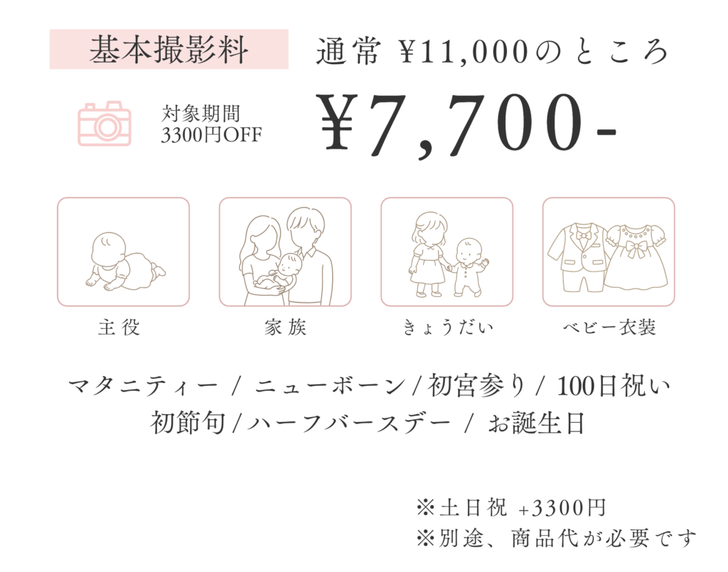 9月のキャンペーン特典
